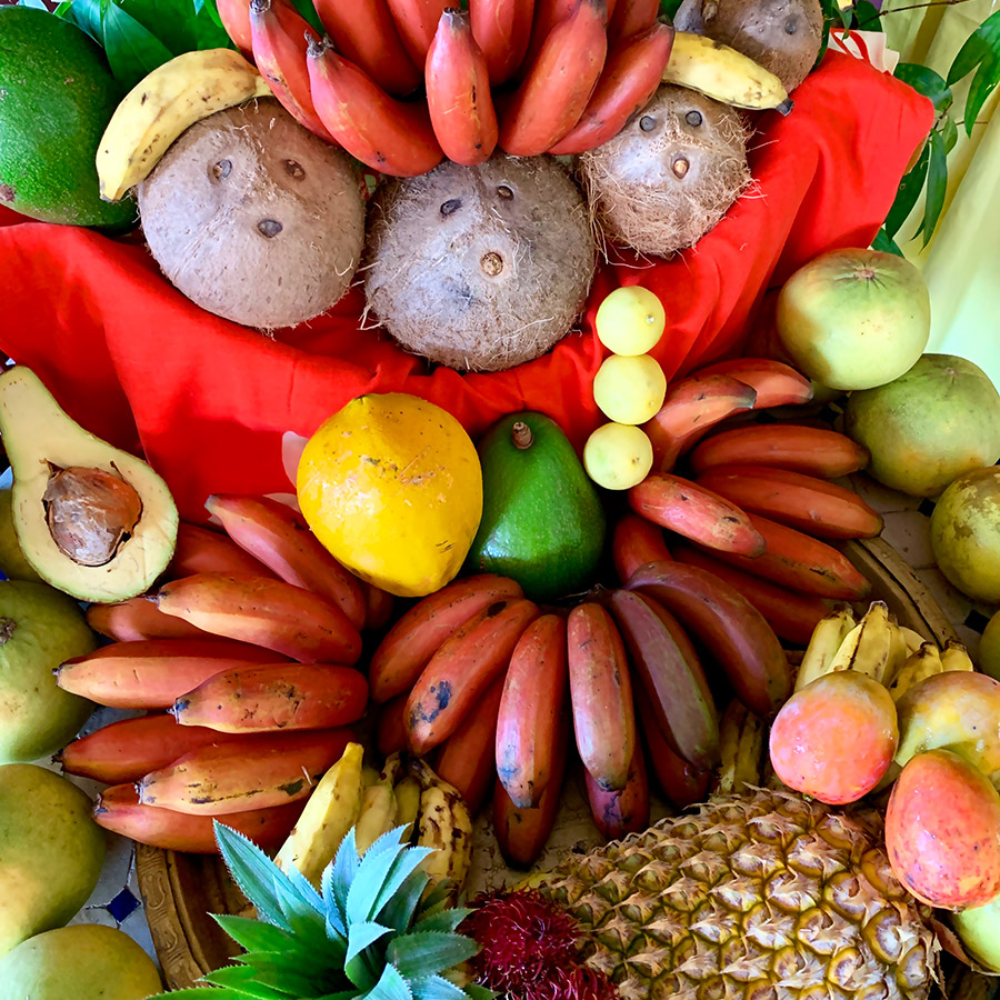 Fruits frais de Moorea Fruits frais de Moorea
