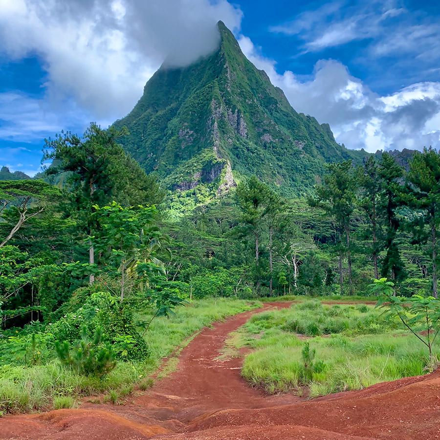 Moorea Mont Rotui Moorea Mont Rotui
