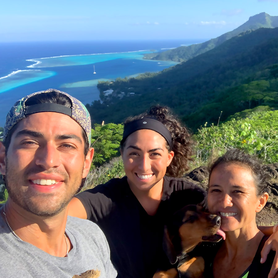 Moorea Vue passe lagon Moorea Vue passe lagon